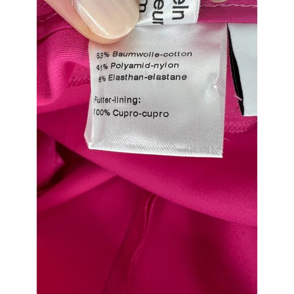 Akris Punto Fuchsia Pink Straight-Leg Pants - Picture 11 of 11